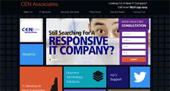 Desktop Screenshot of cenassociates.com